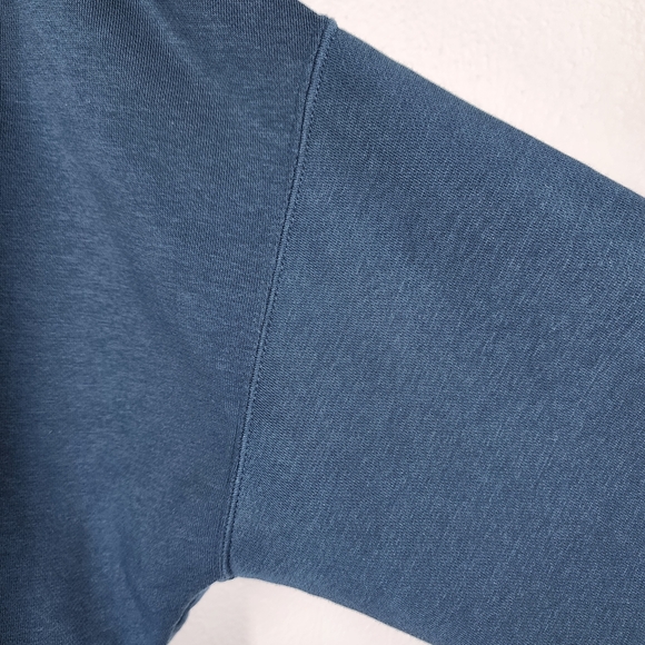 NIKE MOCK NECK LONG SLEEVE CROPPED SWEATSHIRT - Picture 4 of 8